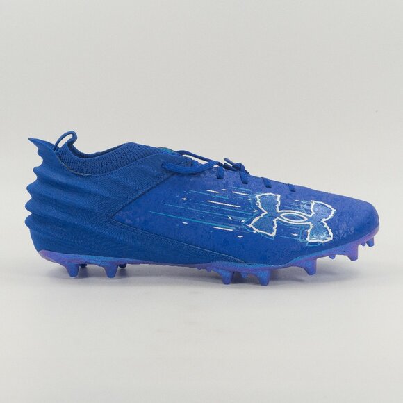 Under Armour Men\'s Blur 2 MC Suede \'Blue\' Football Cleats 3027978-400 size 16 main image 3